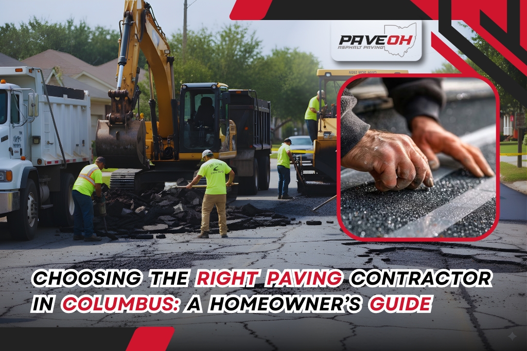 choosing-the-right-paving contractor columbus homeowners guide