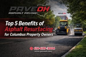 top 5 benefits of asphalt resurfacing for columbus property owners