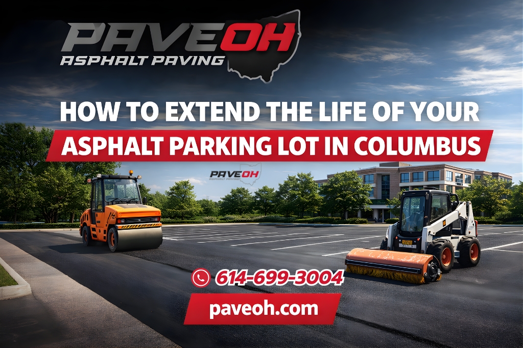 how to extend the life of your asphalt parking lot in columbus