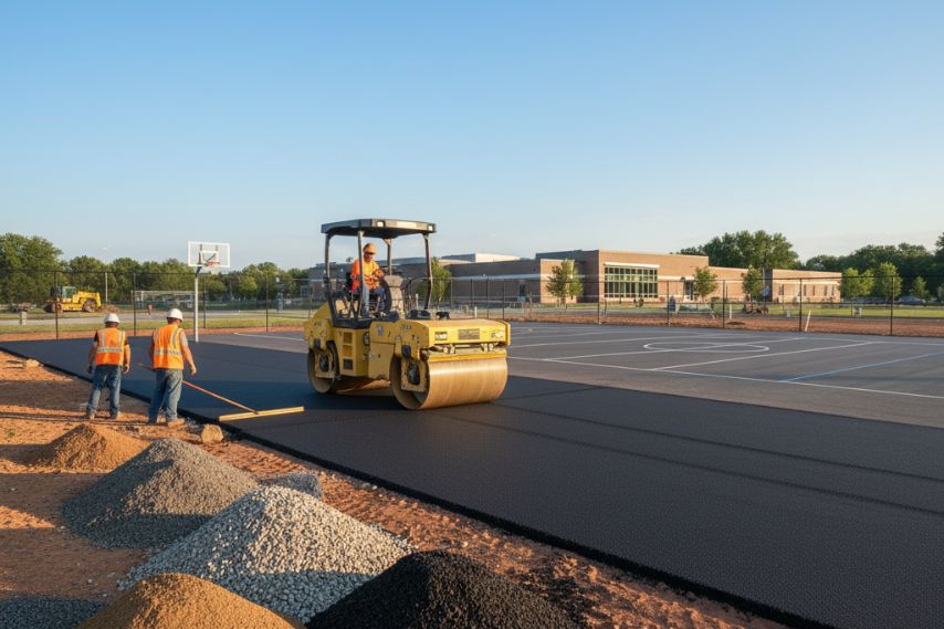 Sports Courts Paving in Columbus Ohio