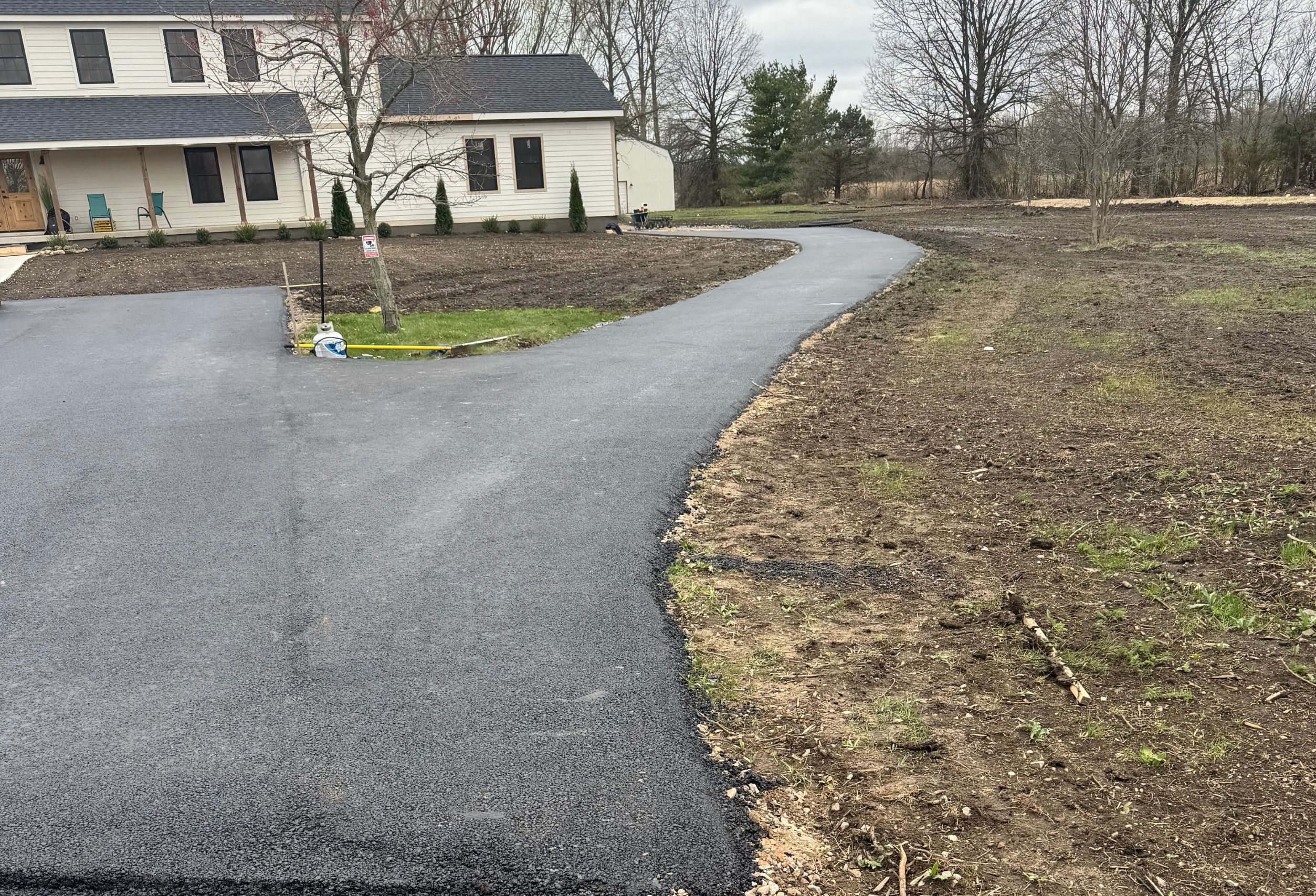 Residential Asphalt Driveway in Columbus Ohio