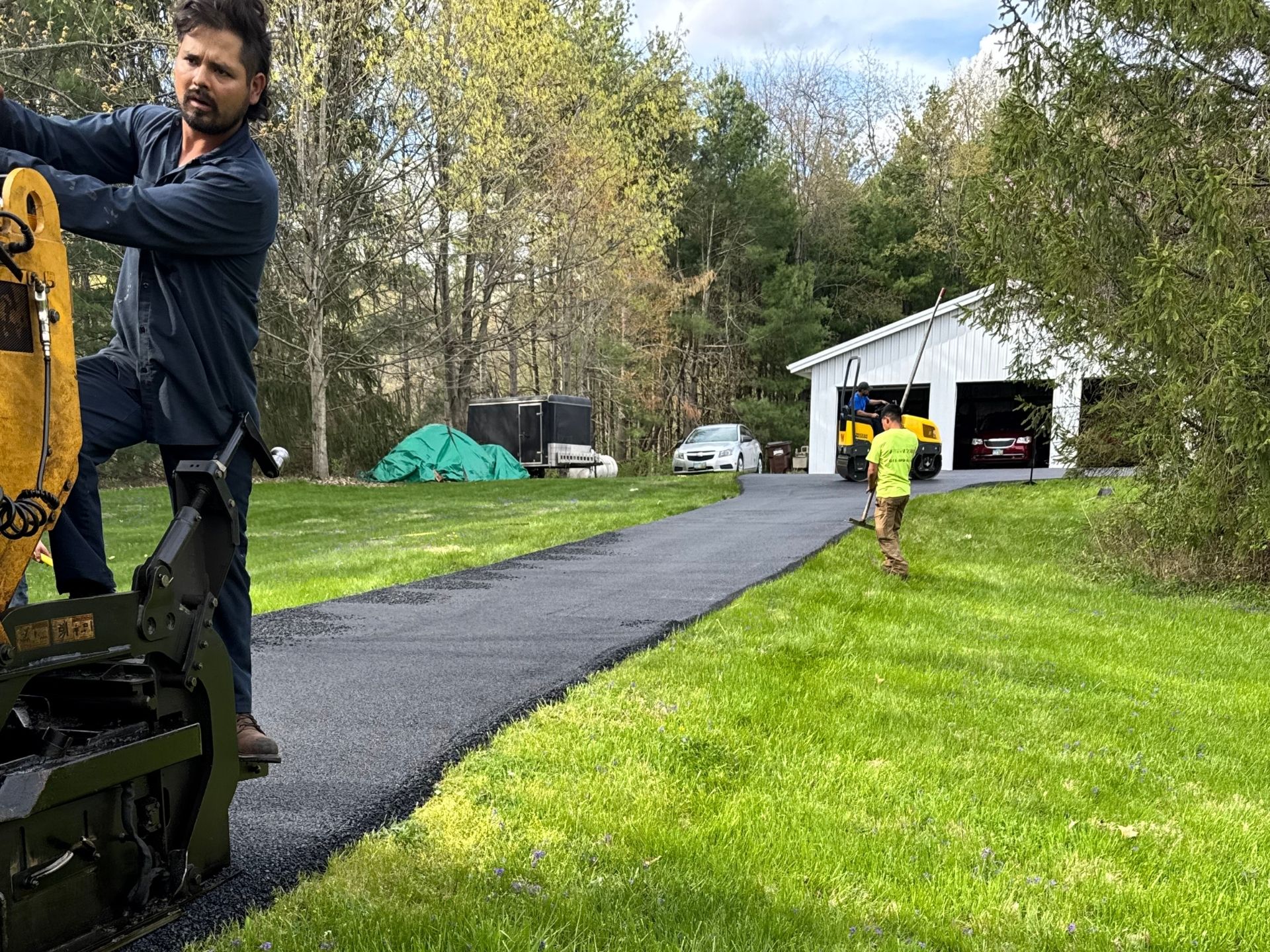 Residential Asphalt Driveway in Columbus Ohio