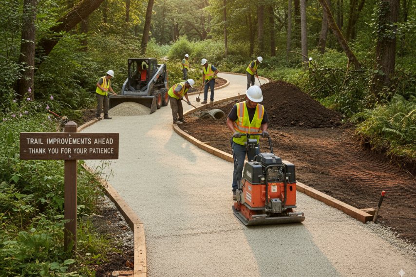 Walking Paths Repair in Columbus Ohio