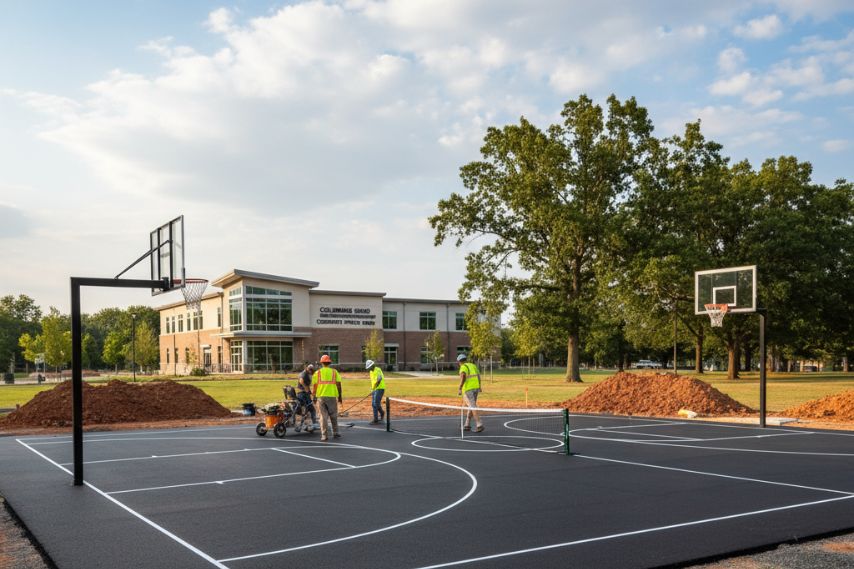 Sports Courts Paving in Columbus Ohio