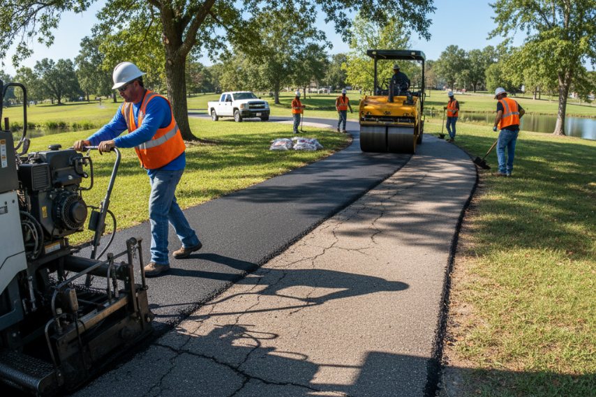 Walking Paths Repair in Columbus Ohio