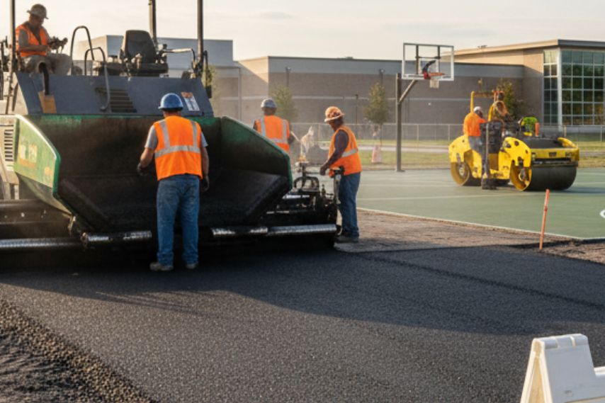 Sports Courts Paving in Columbus Ohio
