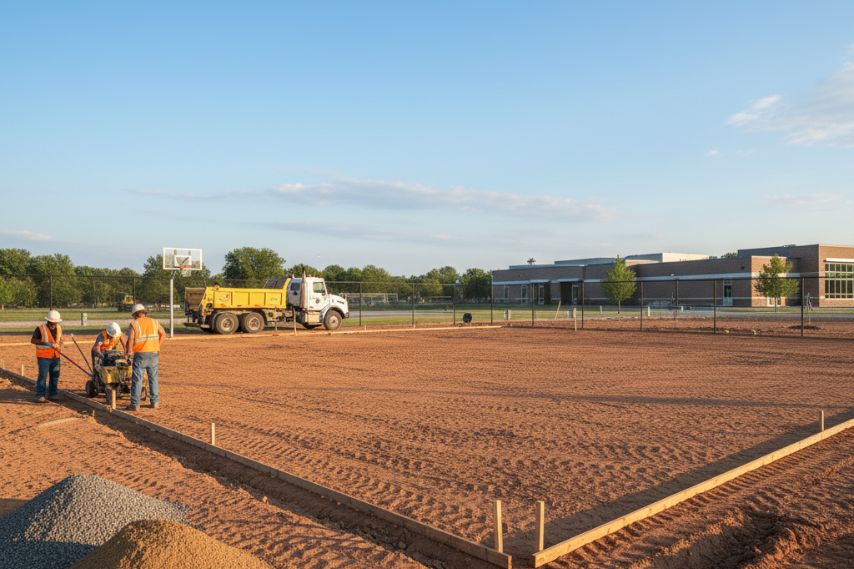 Sports Courts Paving in Columbus Ohio