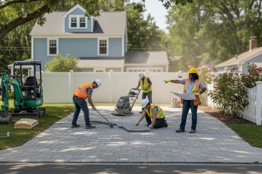 Parking Pads Construction in Columbus Ohio