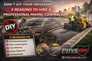 Don’t DIY Your Driveway: 5 Reasons to Hire a Professional Paving Contractor