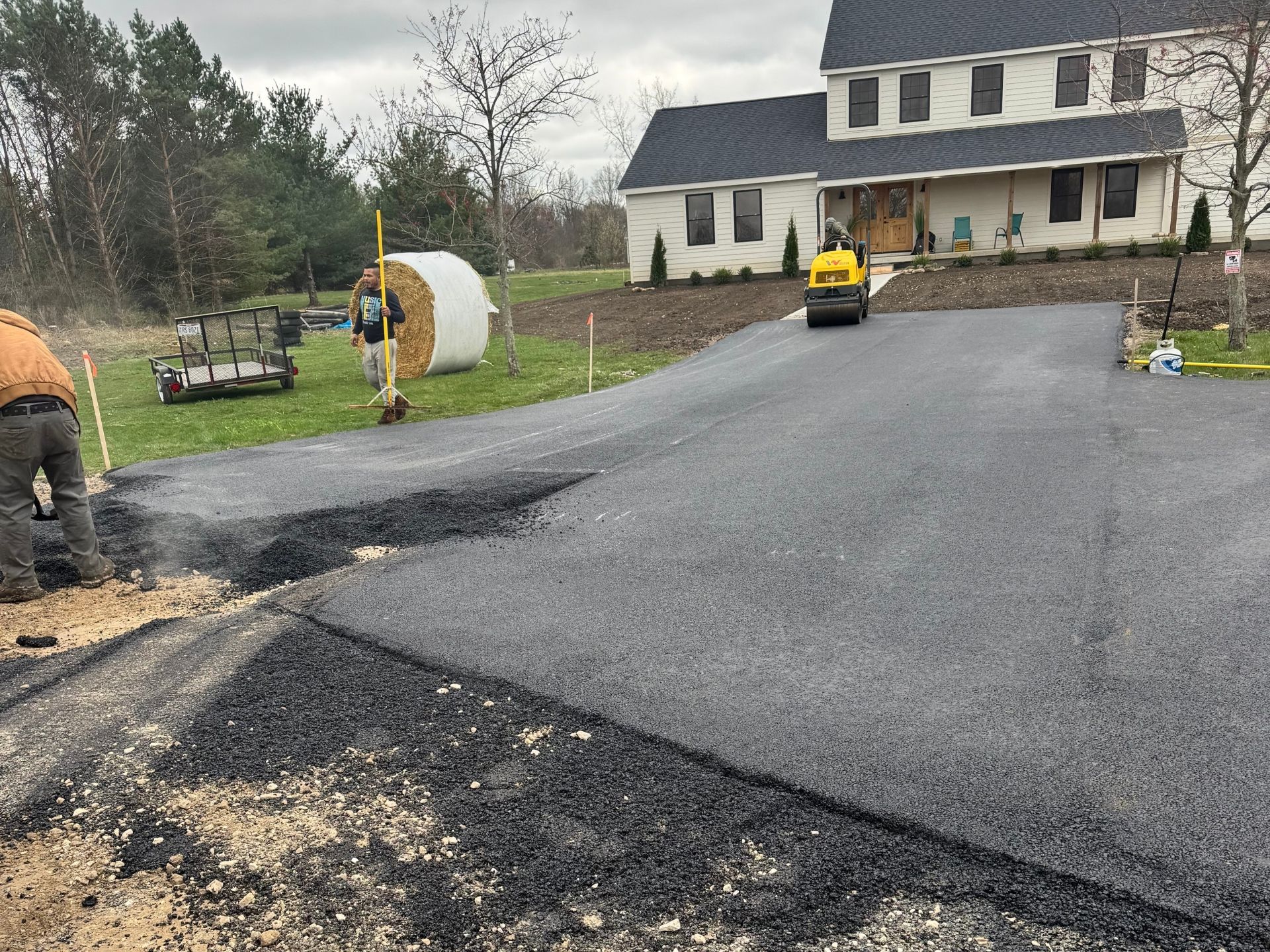 Residential Asphalt Driveway in Columbus Ohio
