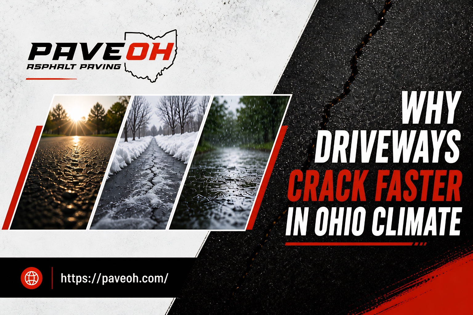 Why Driveways Crack Faster in Ohio Climate