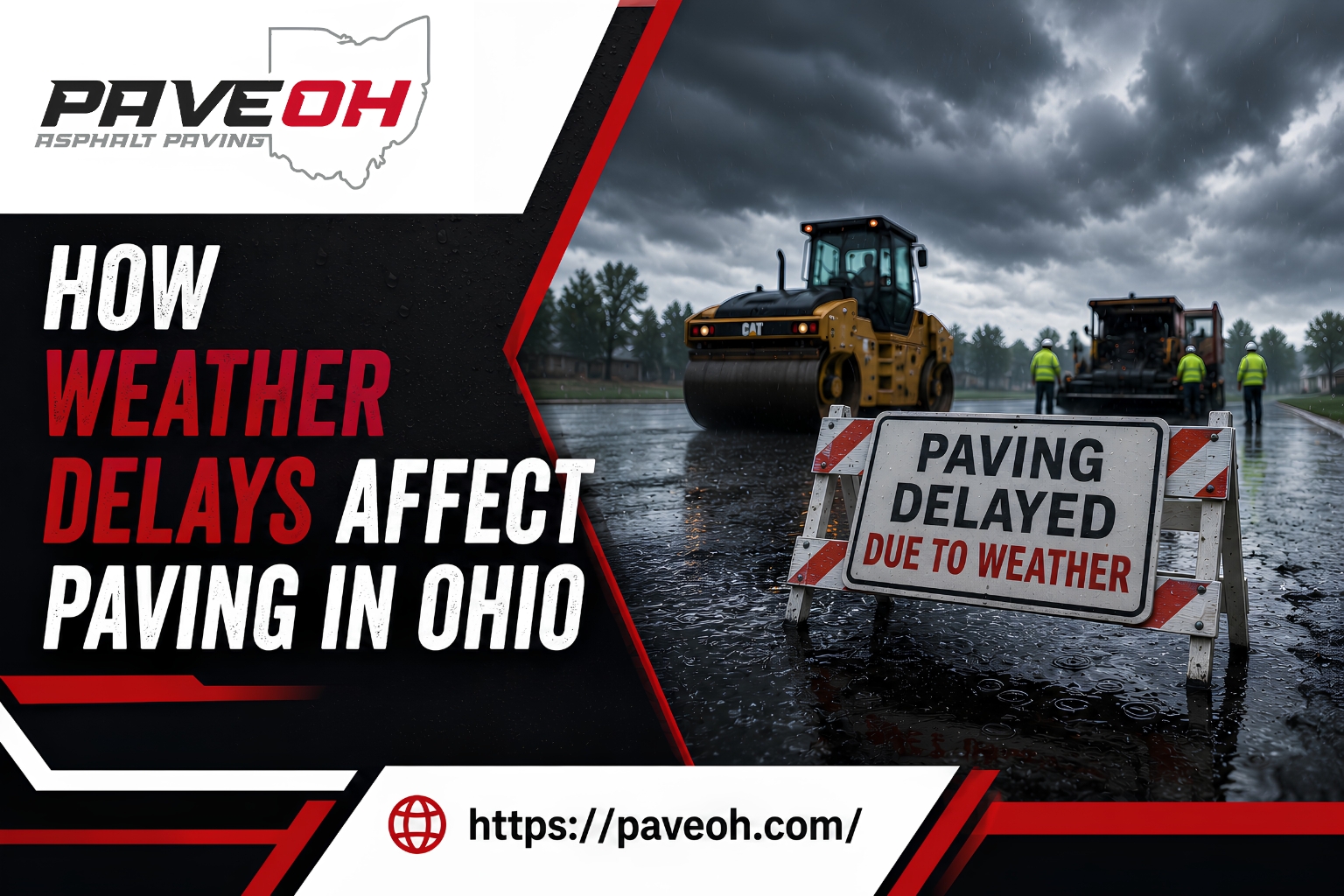 How Weather Delays Affect Paving in Ohio
