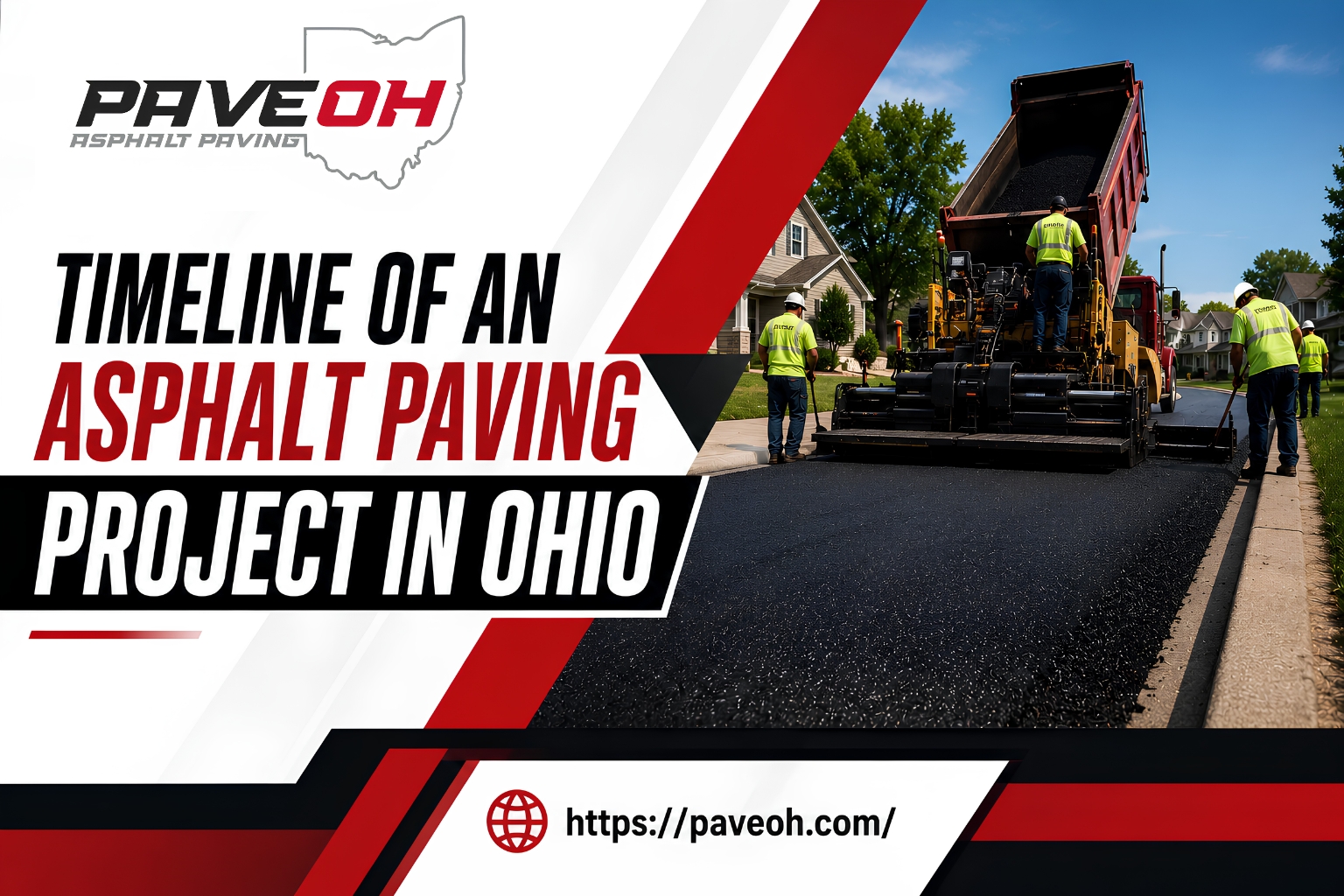 Timeline of an Asphalt Paving Project in Ohio