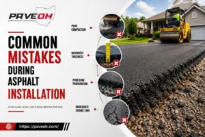 Common Mistakes During Asphalt Installation
