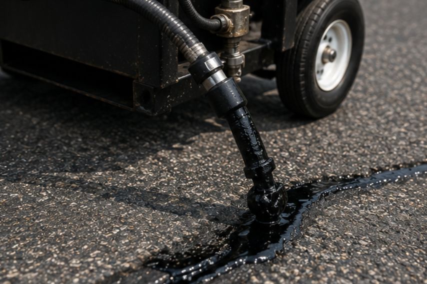 Crack Sealing in Westerville, OH
