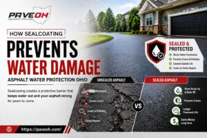 How Sealcoating Prevents Water Damage