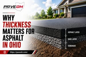 Why Thickness Matters for Asphalt in Ohio