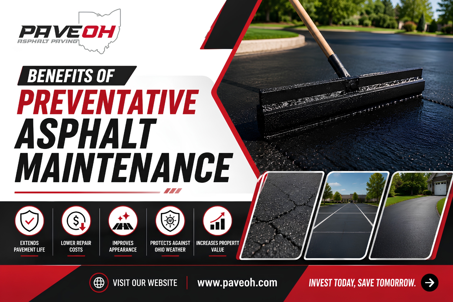 Benefits of Preventative Asphalt Maintenance