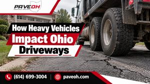 How Heavy Vehicles Impact Ohio Driveways